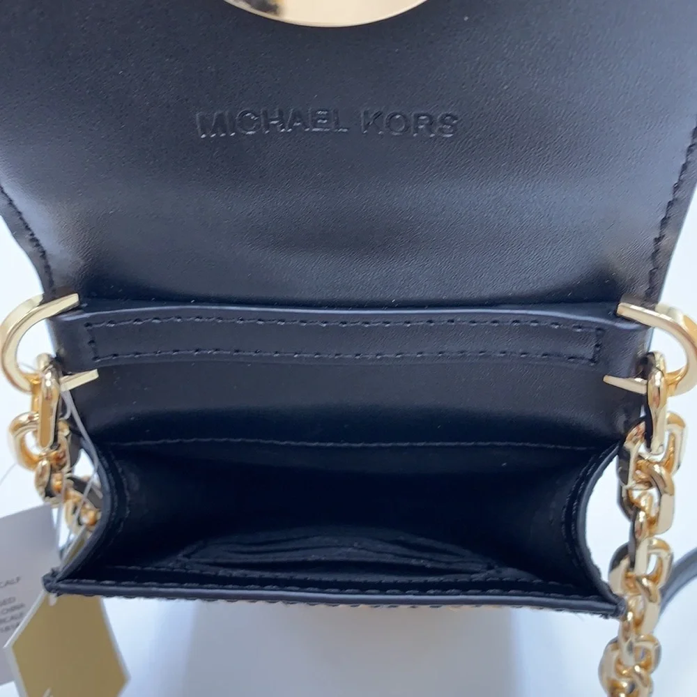 Brand New with Tag
Michael Kors Carmen Small NS Phone XBODY HairCalf
Black Multi - Picture 10 of 16